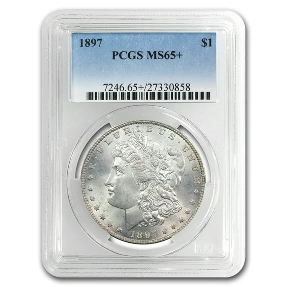 1897 Morgan Dollar MS-65+ Plus PCGS