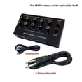 thumbnail image 1 of AU-501 5CH Microphone Expander 5 Channel 6.5mm Microphone Mixer, 1 of 5