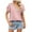 D-04-Crochet Lace Pink, variant on JWZUY Women's Casual Satin Silk Silks Long Sleeve Button Down Shirt Formal Work Blouse Top Drop Shoulder Solid Color Tops Sky Blue S