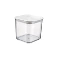 thumbnail image 2 of Airtight Food Storage Container, Plastic Cereal Organizer with Easy-Lock Lid, Leakproof & Reusable Kitchen Pantry Storage, Clear Plastic for Flour, Sugar, Rice, Tea, 2200ml, 1550ml, 750ml, 2 of 6