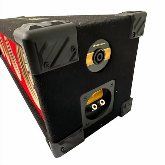 Bass Rockers Array Box Enclosure BRHB6 4 Driver Horns 4 x 6.5 Speakers Xtreme Durable Strong Wood Subwoofer Boxes Color Carpet Chuchera Horn Brazilian Style