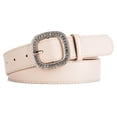 thumbnail image 1 of Elegant Everyday Belt For Ladies With Solid Square Button And Versatile Wear Across Seasons, 1 of 2