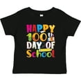 thumbnail image 3 of Inktastic Happy 100th Days of School Boys or Girls Toddler T-Shirt, 3 of 5