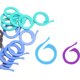 thumbnail image 1 of Hytrove 120Ud Anillos Plásticos Para Tejer En Colores Surtidos, 1 of 8