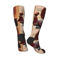 thumbnail image 5 of Lsque Chucky Printed Crew Socks Men's Women's LightWeight Thin Casual Calf Socks ,Knee High Socks,Cotton Socks, 5 of 9
