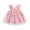 Pink, variant on Musuos Baby Girls Summer Princess Dress, 6 9 12 18 24Months Fly Sleeve Square Neck 3D Butterfly Tutu Tulle Dress Infant Outfit