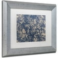 thumbnail image 2 of Trademark Fine Art "Toile Fabrics II" Canvas Art by Color Bakery White Matte, Silver Frame, 2 of 4