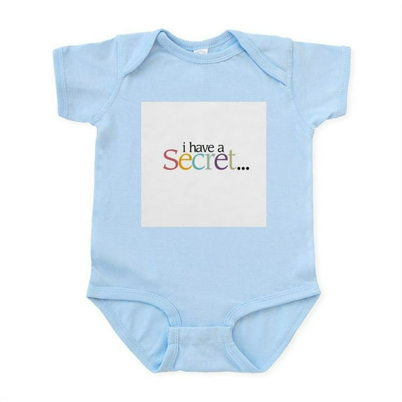 CafePress - I HAVE A SECRET Big Sister Infant Bodysuit - Baby Light Bodysuit, Size Newborn - 24 Months