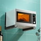 thumbnail image 2 of Rejilla de pared negra NQ para horno microondas acero inoxidable carga máxima 50 kg, 2 of 5