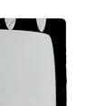 thumbnail image 3 of Ambesonne Emoji Fitted Sheet, Monochrome Smiling Faces Art, Twin XL Size, Black White, 3 of 3