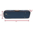thumbnail image 3 of D'Luca Heavy Duty Oblong Violin Case 4/4 Blue-Blue, 3 of 6