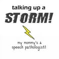 thumbnail image 2 of CafePress - TALKING UP A STORM Infant Bodysuit - Baby Light Bodysuit, Size Newborn - 24 Months, 2 of 4