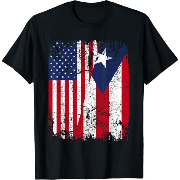 PUERTO RICAN American Flag | Men Women Kids | PUERTO RICO T-Shirtmen and women can wear, black, white, gifts.S,M,L,XL,2XL,3XL,2088XL
