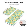 thumbnail image 2 of Fuzoiu Pineapples1 Print Kitchen Floor Mat 2 Sets,Kitchen Rugs and Mats,,Non Skid Waterproof Kitchen Floor Mat for Kitchen,Home Office,Sink,Laundry, 2 of 6