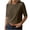 Brown-01, variant on Women's Casual Half Sleeve T-Shirt, Crewneck Solid Color Basic Tee Everyday Top