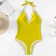 thumbnail image 2 of Nuevo traje de baño de color sólido para mujer Trajes de baño de moda OAVQHLG3B Store  lin121212, 2 of 3