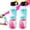Pink, variant on Gender Reveal Confetti Powder Cannon,  Color Blaster Party Popper for Gender Reveal Baby Showers, 2 Pack Smoke Bombs, Party Supplies
