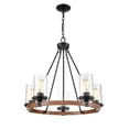 thumbnail image 5 of 3825-MB/WG Millennium Lighting Taos - 5 Light Chandelier-24.5 Inch Tall and 26 Inch Wide, 5 of 5