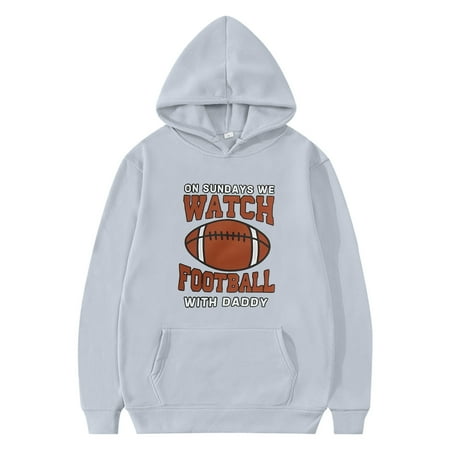 

Child Toddler Boys Girls Long Sleeve Rugby Football Letter Prints Warm Hoodie Pullover Tops Kids Outfits Sweat Suit 4t Boys Outfits Boy Winter Clothes Hooded Sweatshirt Girls Kids Sweatshirts 12 Month