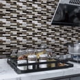 thumbnail image 4 of 10-Pack Peel And Stick 3D Tile Wall Stickers – Self-Adhesive Waterproof Kitchen Backsplash, Heat-Resistant And Easy to Apply, Removable Diy Decorative Film, 4 of 9