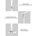 thumbnail image 4 of Lámpara De Mesa, 5 Modos Lámpara De Mesa LED Multifunción Control Táctil De Atenuación Continua Para Aprender A Leer Para El Hogar Para La Oficina, 4 of 8