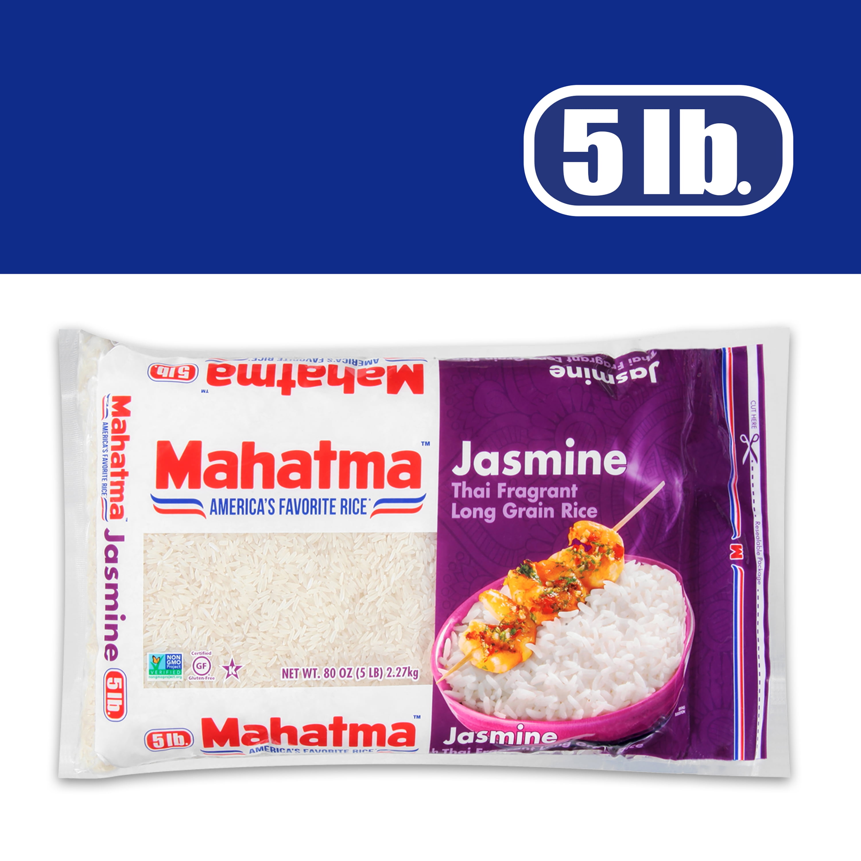 Mahatma Authentic Aromatic Thai Jasmine Rice, Extra Long