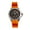 Black/Silver/Orange, variant on Shield Vessel Strap Watch W/Date - Black