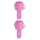 thumbnail image 2 of Correa de tobillo para máquinas de cable, bandas de resistencia, puños de retroceso, neopreno cómodo Rosa Con Rejilla, 2 of 9