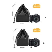 Drawstring Camera Bag,Soft Small Camera Pouch Handbag for Mirrorless Cameras