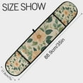 thumbnail image 3 of Yayeee Double Oven Mitt Kitchen Heat Resistant Baking 35" x7" Quilted Glove, Floral Design, 3 of 6
