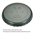 thumbnail image 3 of Uxcell 9" Plastic Wave Round Plant Pot Saucer Flower Drip Tray, Green 6 Pack, 3 of 5