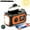 Orange, variant on KOGYAS Emergency Weather Radio, 12000mAh Hand Crank Radio,Portable AM/FM/NOAA Radio with 2 Solar Panels,Multi-Function Solar Radio with Flashlight Reading Lamp SOS,Compass,Power Bank(Orange)