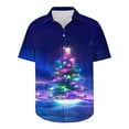 thumbnail image 5 of Styesk T-Shirts pour Homme Mode Col Rond Imprimé Manches Courtes T-shirt Décontracté Ample, 5 of 5