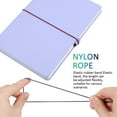 thumbnail image 3 of SEWACC Back to School 5Pcs Elastic Strap For Notebook Nylon Securing Notebooks For Outdoor Activities, 3 of 8