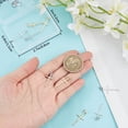 thumbnail image 3 of 1 Box Crucifix Charms 18K Gold Platinum Plated Charms with Jumping Ring for Jewelry Making Necklace Bracelet DIY Crafts colorful, 3 of 5