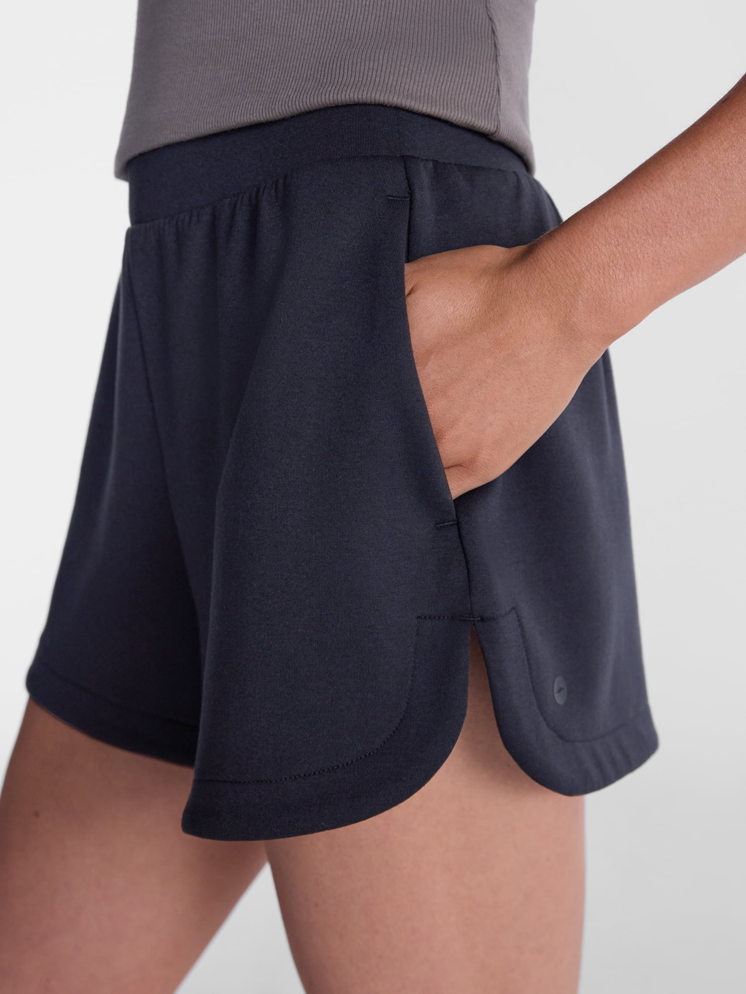 Avia Women's ScubaKnit Shorts, 5" Inseam, Sizes XS-4X