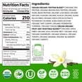 thumbnail image 3 of Orgain Organic Vegan 30g High Protein Powder, Plant Based Shake Drink, Prebiotic Fiber, Vanilla, 2.01lb, 3 of 8