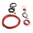 thumbnail image 4 of Installation Wiring Kit, Abrasion Resistant Anti Interference Professional Car  Wiring Kit  For Subwoofer For Speaker, 4 of 8