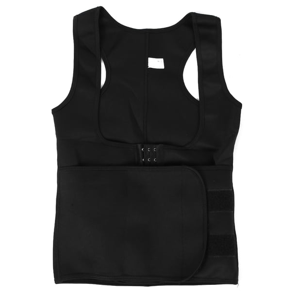 Faja moldeadora deportiva para mujer, para fitness, para sauna, sudoración, pérdida de peso, entrenador de cintura, chaleco L
