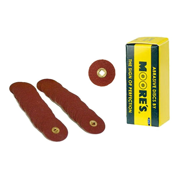 Moore's Sanding Discs Dia. 7/8" Grit Fine Packages Of 50 Walmart