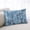 Blue, variant on Brown Abstract Throw Pillow Covers, Vintage Geometric Gradient Oil Painting Modern Soft Breathable Pillow Cases with Invisible Zipper, Queen Size Pillowcases for Couch Bed Sofa Chair 20x30 Inches