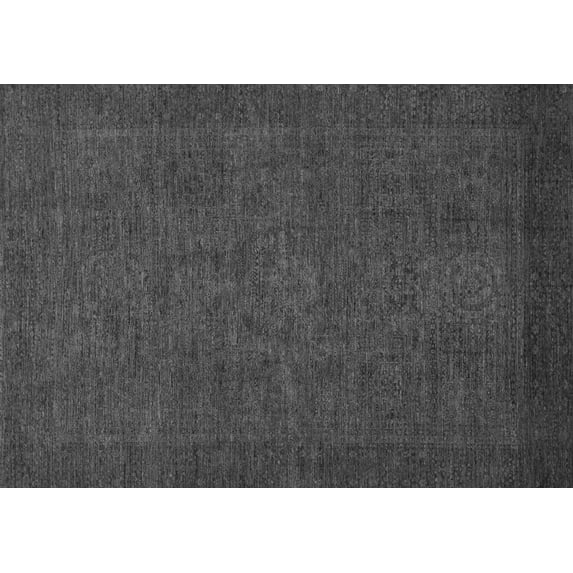 Ahgly Company Indoor Rectangle Abstract Gray Modern Area Rugs, 8' x 10'