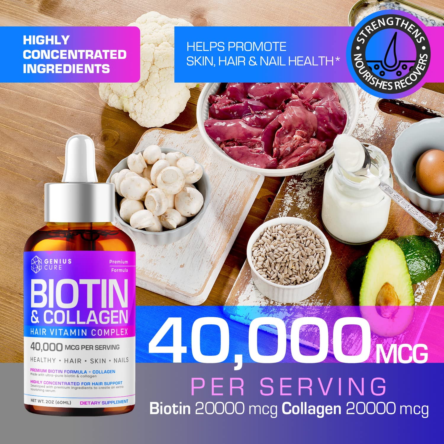 Sourse Hair & Nail Growth Bites - Vegan Biotin-Infused Chocolate  Supplements | Mall of America®