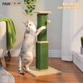 thumbnail image 7 of PAWZ Road 31" Cat Scratching Post for Indoor Cat Scratcher with Plush Large Base, Green, 7 of 7
