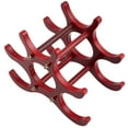 thumbnail image 4 of Red Wine Holder - Wooden Wine Rack for 6 Bottles, 4 of 14
