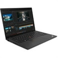 thumbnail image 1 of Restored Lenovo ThinkPad T14 Gen 4 14" Touch 32GB 256GB SSD Intel Core i5-1335U 1.3GHz Win11P, Black (Refurbished), 1 of 14