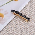 thumbnail image 5 of Unique Bargains 1 Pc Hair Barrettes Grace Crystal Spring Clip Hairpin Barrette Clip Dark Blue, 5 of 5