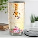 thumbnail image 4 of Vaso aislante de acero inoxidable SANDJEST Giraffe de 20 oz, 4 of 7