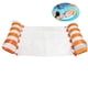 thumbnail image 3 of Hamaca inflable, piscina, silla de agua flotante de ocio, hamaca de agua 4 en 1, colchón de aire súper cómodo, cama de agua flotante (rosa * 2) Ormromra HFP-0084, 3 of 4
