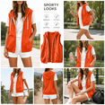 thumbnail image 7 of Aezemi Womens Sleeveless Hoodie Sweatshirts Full Zip Hooded Drawstring Fashion Jackets Workout Winter Fall Outdoor Casual Tops with Pockets L, 7 of 7